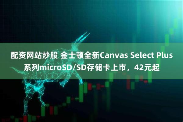 配资网站炒股 金士顿全新Canvas Select Plus系列microSD/SD存储卡上市，42元起